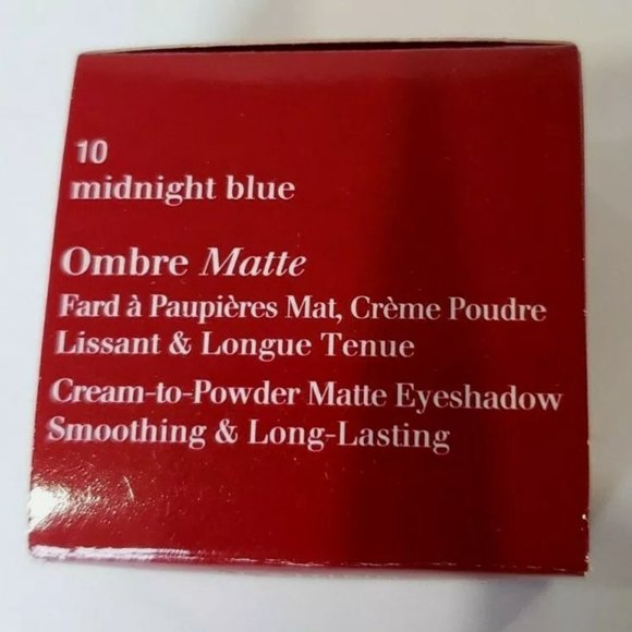 Clarins Ombre Matte Cream to Powder Eyeshadow 10 Midnight Blue - Picture 4 of 4